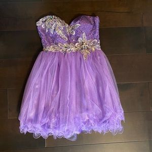 NWOT Lilac Prom Dress